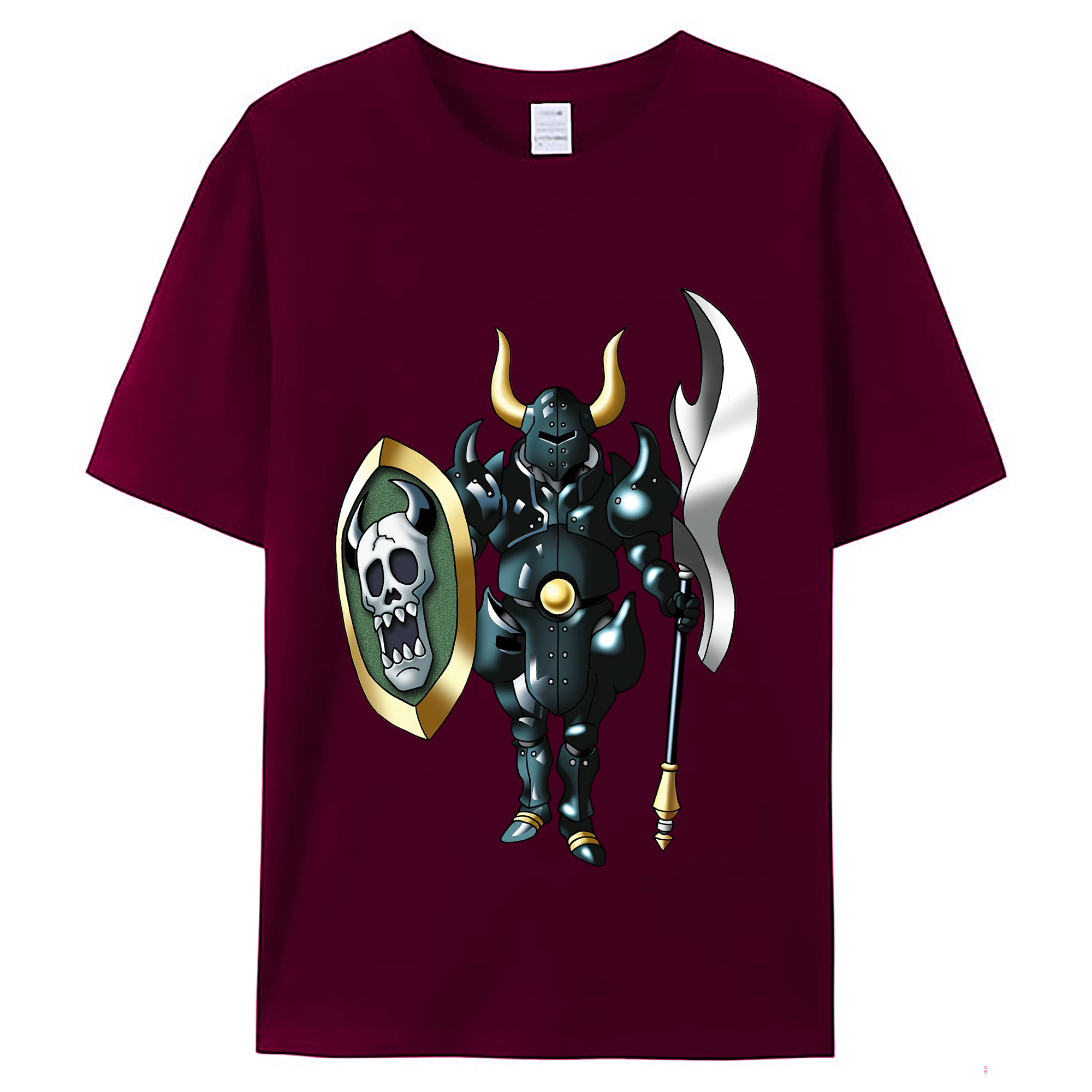 （画像用） ドラゴンクエスト Doragon Kuesuto Dragon Quest レディースカジュアルプリントTシャツ（綿100％）
